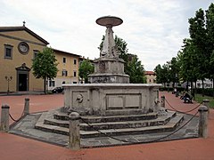 Fountain in Piazza Vittorio Emanuele