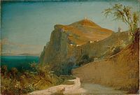 Tiberiusfelsen auf Capri, 1829/30