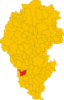 Localisation de Montebello Vicentino