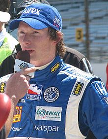 Description de l'image Mike Conway 2009 Indy 500 Bump Day.JPG.