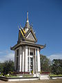 Image 42Choeung Ek Monument contains more than 5,000 human skulls. (from History of Cambodia)