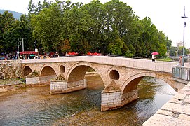 The Latin Bridge was the site of the assassination of Franz Ferdinand
