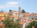 Blick in die Altstadt von Labin