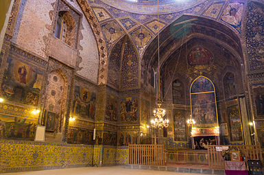 Interno della chiesa di Bethlehem.