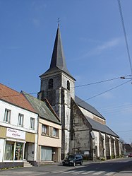 The church of Blangy-sur-Ternoise