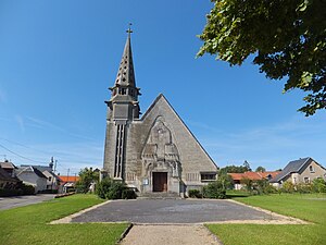 Vue de l'église.