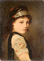 Dívka z Megary, 1875 - 1878