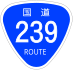 National Route 239 shield