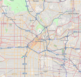 Voir sur la carte topographique de Los Angeles