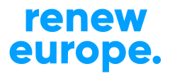 Logo of the Renew Europe group in the European Parliament