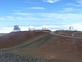 Télescopes Subaru, Keck 1 & 2 et NASA IRTF, sur le Mauna Kea