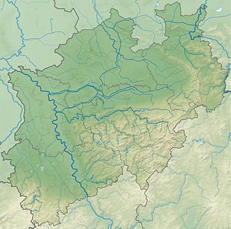 Bonn na karće Sewjerorynsko-Westfalskeje