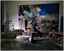 Portretul lui Adrian Ghenie de Oliver Mark, Berlin 2014