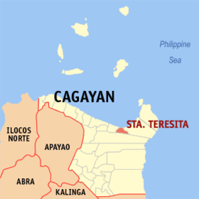 Lokasyon na Santa Teresita