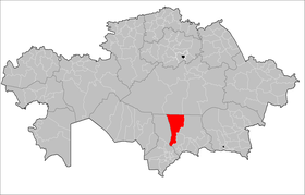 Localisation de District de Saryssou