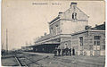 Postkaart station Waregem (begin 20e eeuw)
