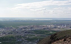 Panoramic view of Talnakh