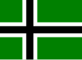 The "Vinland flag", used by American band Type O Negative, now a potential White Supremacist logo.[14]