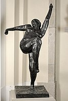 La Vierge folle dite aussi, La Folle danseuse (1909-1912), bronze[N 6], musée des beaux-arts de Lyon.