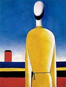 Premonizione complessa (Torso in un camice giallo), 1928-1932