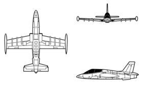 vue en plan de l’avion