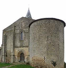 Skyline of Château-Larcher