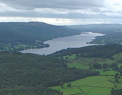 Conison Water set fra Holme Fell.