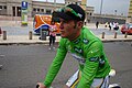 Cavendish in de groene puntentrui tijdens de Ronde van Frankrijk 2009