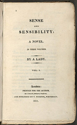 עמוד השער של המהדורה הראשונה של הרומן