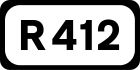 R412 road shield}}