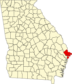 Koartn vo Chatham County innahoib vo Georgia