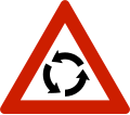 Roundabout ahead