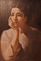 Khalil Gibran (1883–1931) Obra sin título. Oil on canvas, n.d.