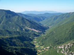 Skyline of Vallepietra