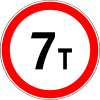 3.11.1 Vehicle weight limit