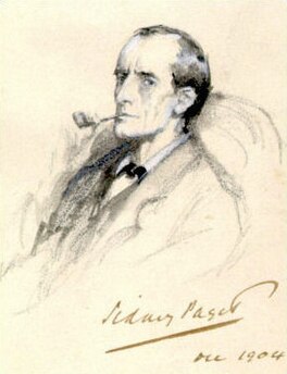 Sherlock Holmes op in yllustraasje út 1904 fan Sidney Paget.