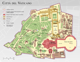 Vaticanu - Mappa