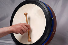 Bodhran, hagyományos ír dob