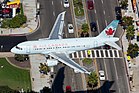 Ein A319 der Air Canada am 16. Oktober 2014 beim Landeanflug am LAX. KW 05 (ab 25. Januar 2015)