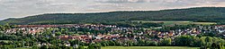 Panorama view of Baunach