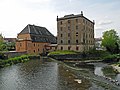 Wohnhaus und Mühle in offener Bebauung (Staupitzmühle)