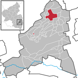 Kaart van Grünstadt