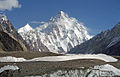 Tsaunin K2 da ke tsakanin iyakar kasar Pakistan da Sin, Himalaya