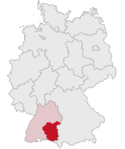 Localização na Alemanha