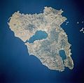 1995年的莱斯沃斯岛衛星圖