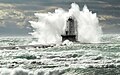 Image 19Lake Michigan during a storm near the Ludington Lighthouse (from Lake)