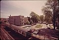 MBTA tracks cut across Neptune Road. (May 1973)