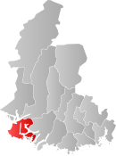Farsund within Vest-Agder