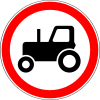 3.6 The movement of tractors is prohibited