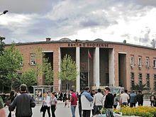 Head office on Skanderbeg Square, Tirana